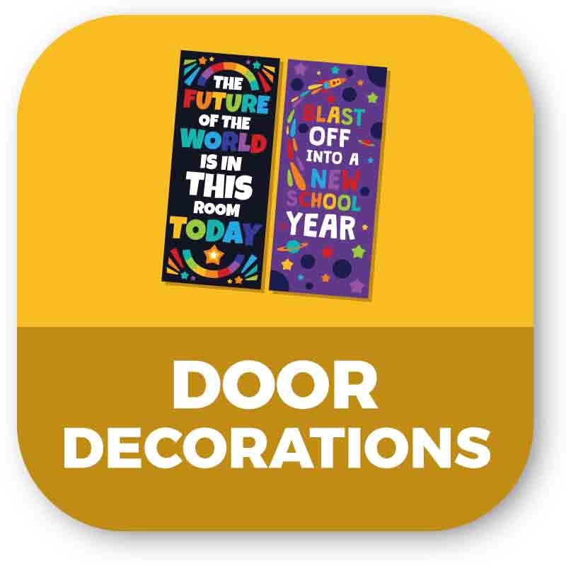 Printable Door Decorations for Students & Teachers