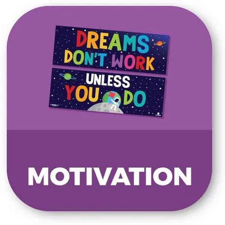 Motivational Classroom Posters & Banners