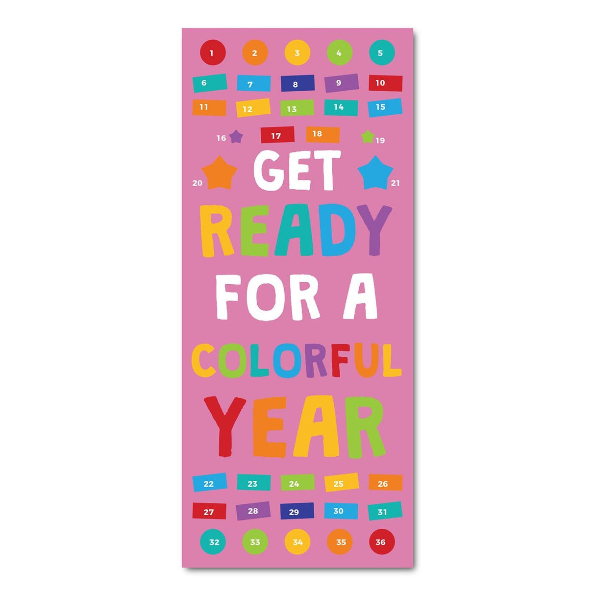 Classroom Door Decoration Kit - Get Ready For a Colorful Year Printable Digital Library Sproutbrite