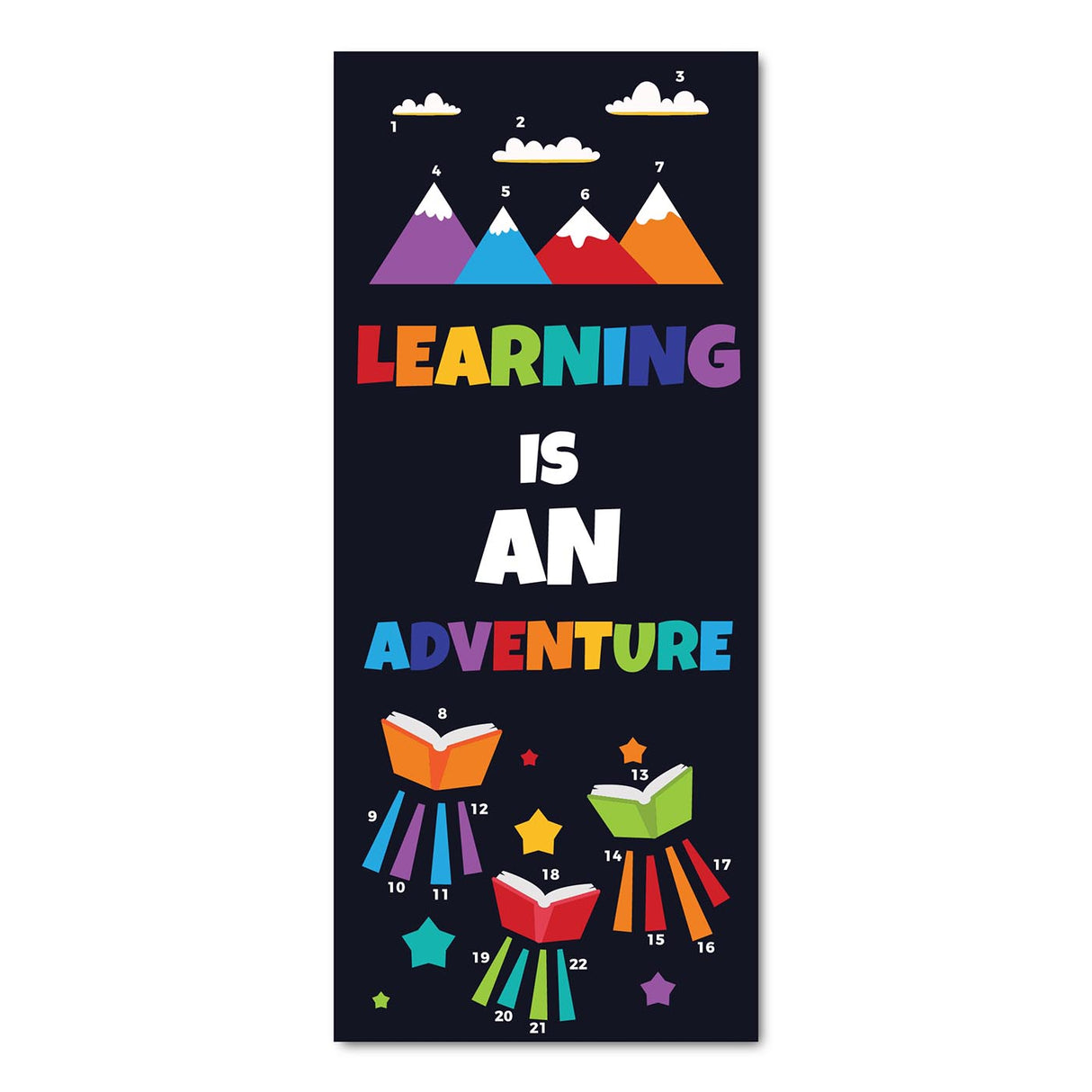 Classroom Door Decoration Kit - Learning is an Adventure Printable Digital Library Sproutbrite