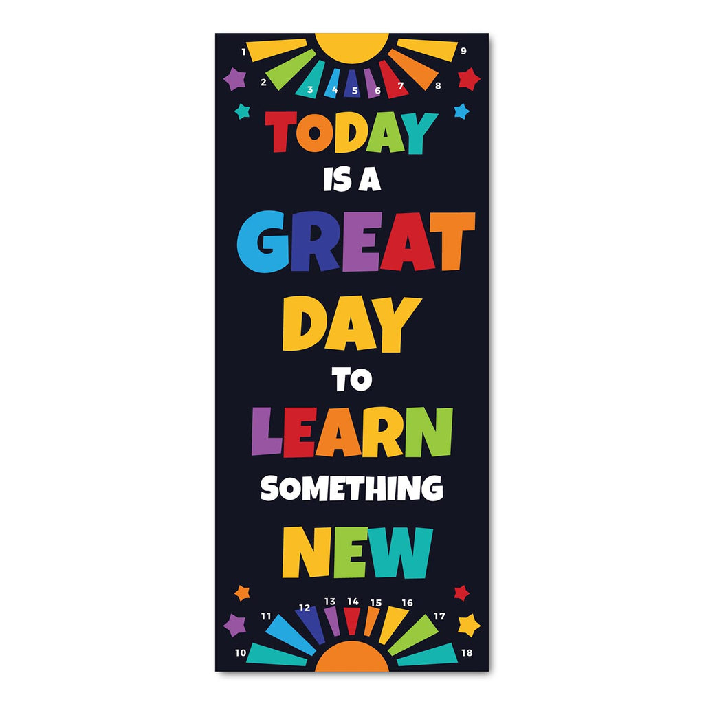 Classroom Door Decoration Kit - Today is a Great Day to Learn Something New Printable Digital Library Sproutbrite 