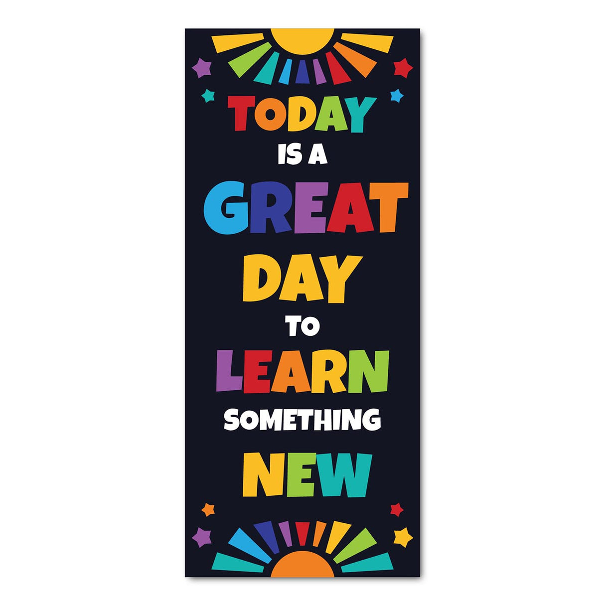 Classroom Door Decoration Kit - Today is a Great Day to Learn Something New Printable Digital Library Sproutbrite