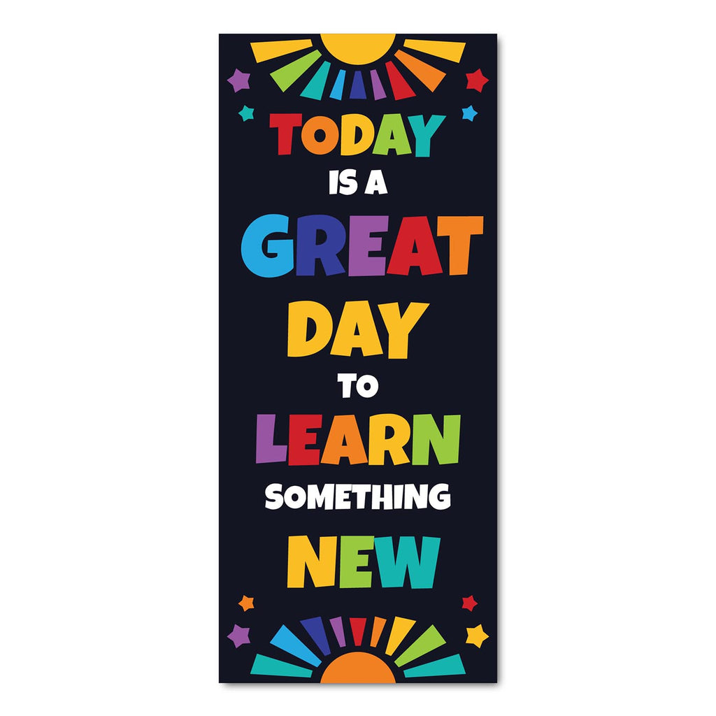 Classroom Door Decoration Kit - Today is a Great Day to Learn Something New Printable Digital Library Sproutbrite 