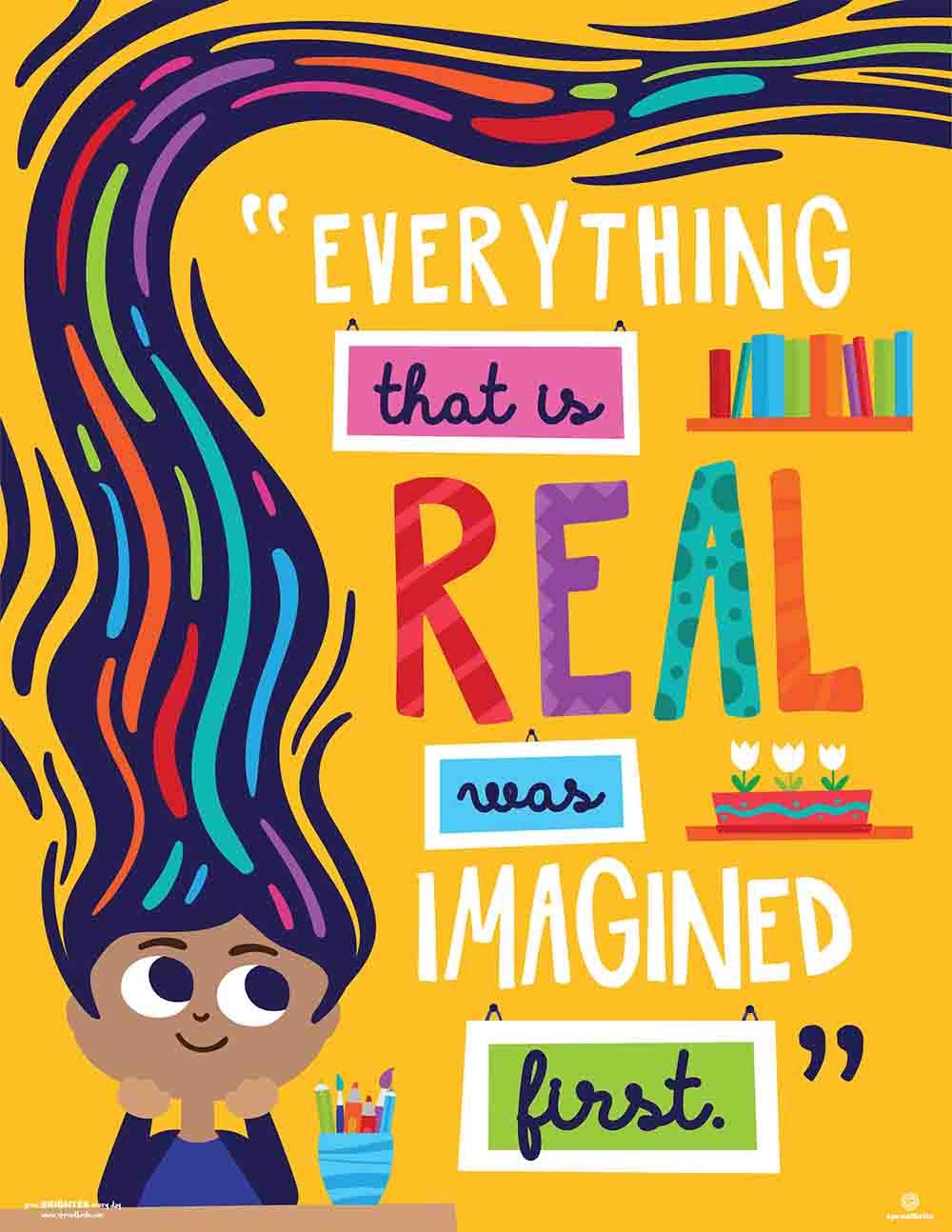 Classroom Poster Ideas - Print Your Own Posters Printable Digital Library Sproutbrite