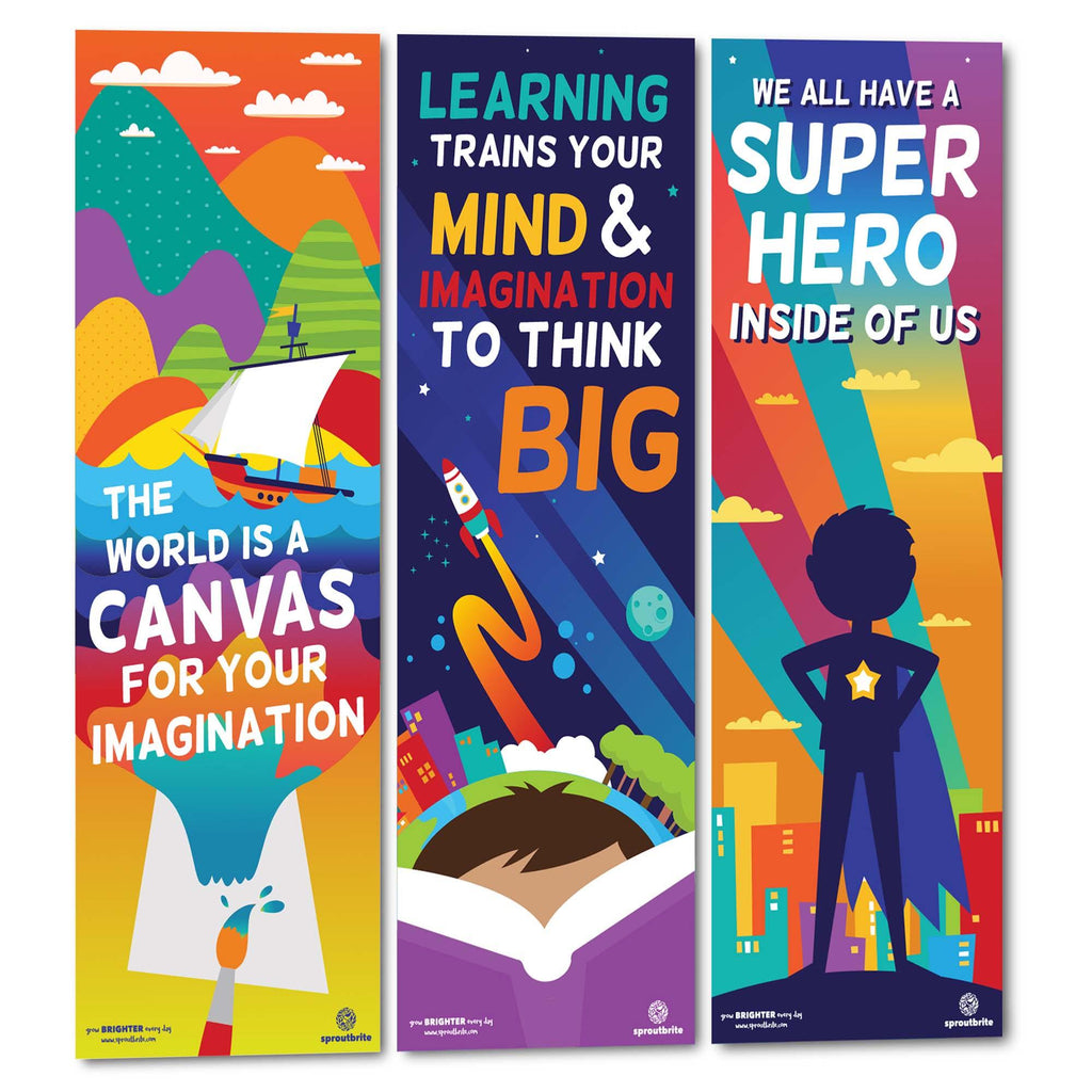 Inspirational Vertical Banner Pack Classroom Decorations Sproutbrite 