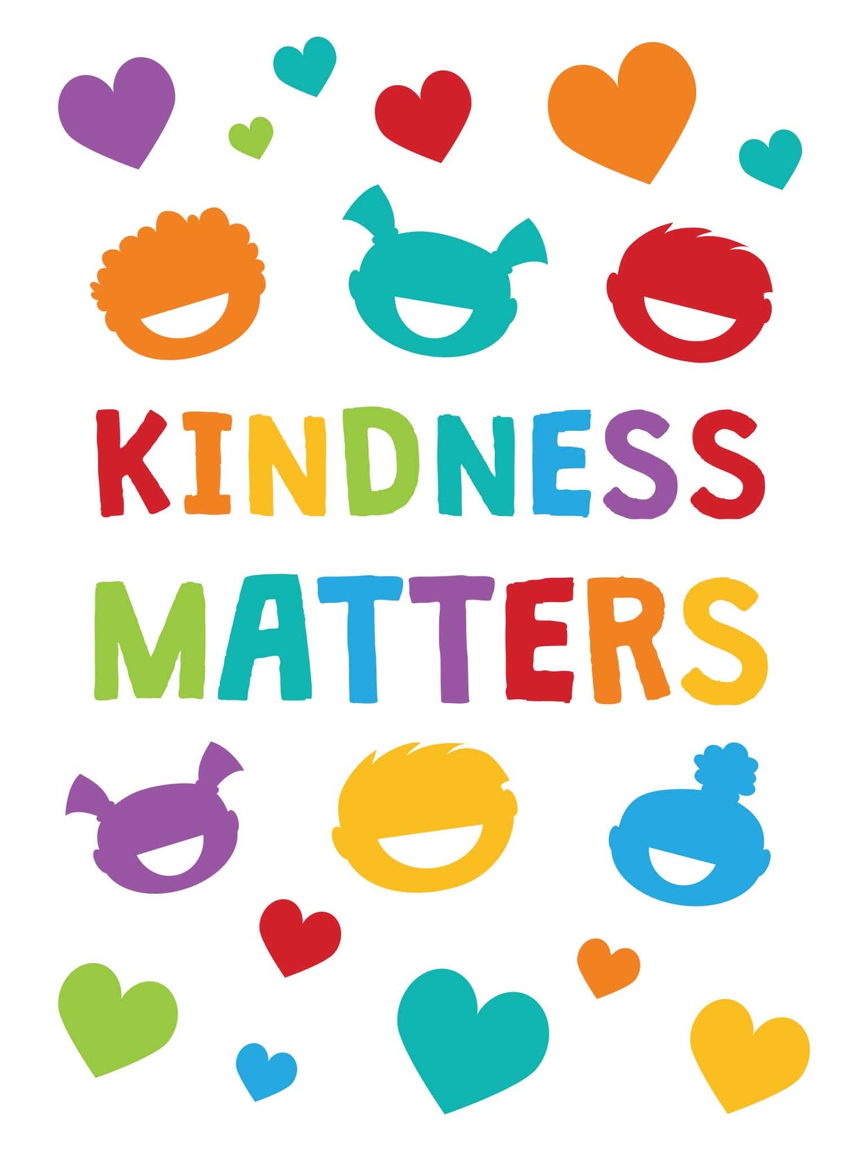 Kindness Matters - Print Your Own Posters Printable Digital Library Sproutbrite