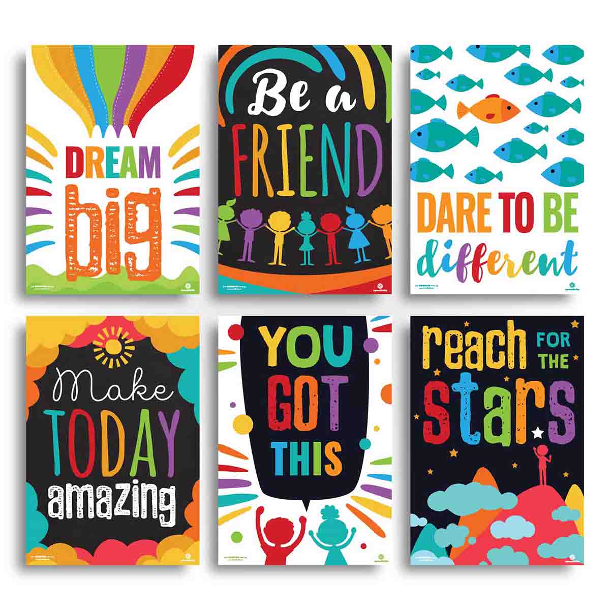 Motivational Short Quotes Poster Pack Classroom Decorations Sproutbrite