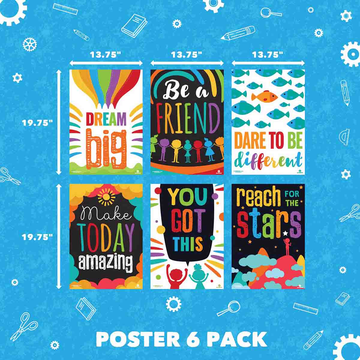 Motivational Short Quotes Poster Pack Classroom Decorations Sproutbrite
