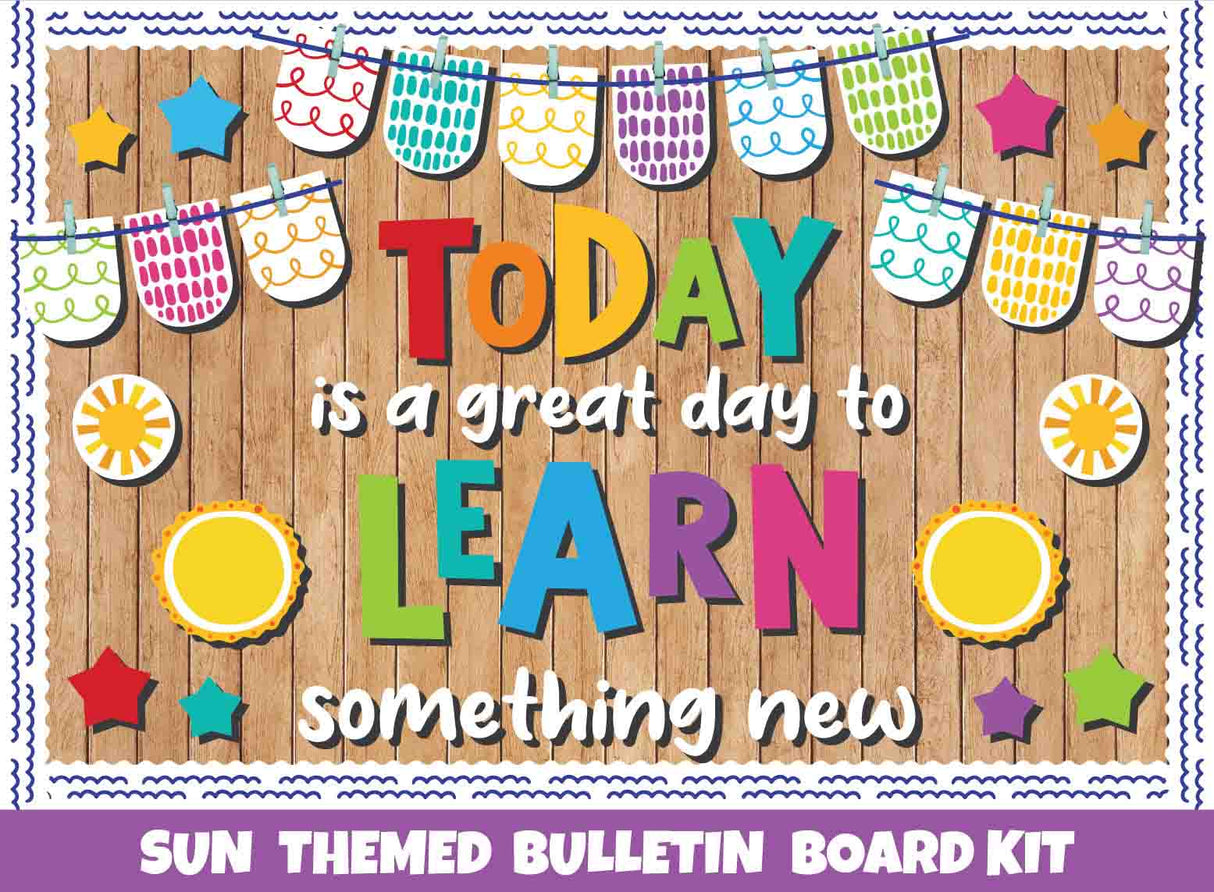 Today is a Great Day to Learn Something New - Print Your Own Bulletin Board Printable Digital Library Sproutbrite