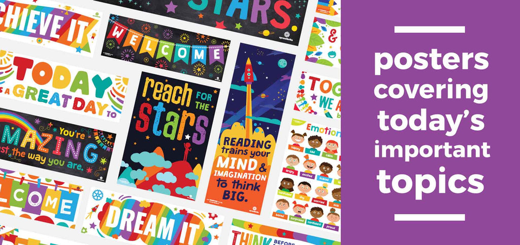 6 reasons to use motivational posters in your classroom plus why growth mindset and the benefits of hard work are keys to success