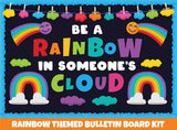 Be a Rainbow - Print Your Own Bulletin Board Printable Digital Library Sproutbrite 