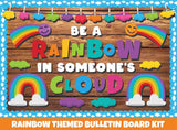 Be a Rainbow - Print Your Own Bulletin Board Printable Digital Library Sproutbrite 