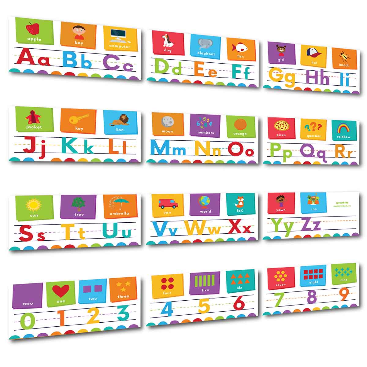Classroom Alphabet Card Display | Sproutbrite classroom-alphabet-card-display-sproutbrite