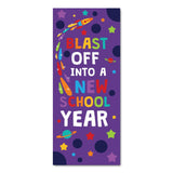 Classroom Door Decoration Kit - Blast Off into a New Year Printable Digital Library Sproutbrite 