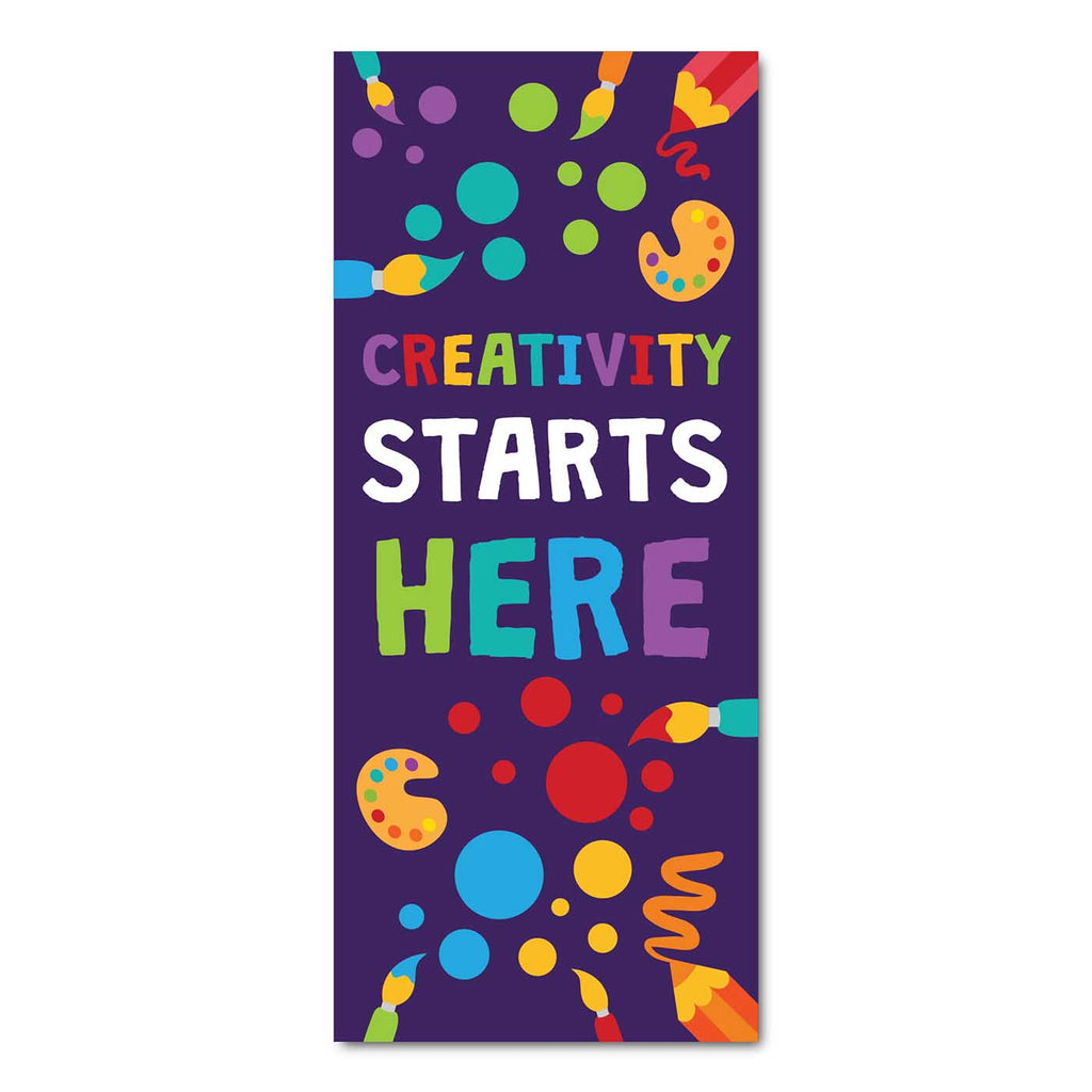 Classroom Door Decoration Kit - Creativity Starts Here Printable Digital Library Sproutbrite 