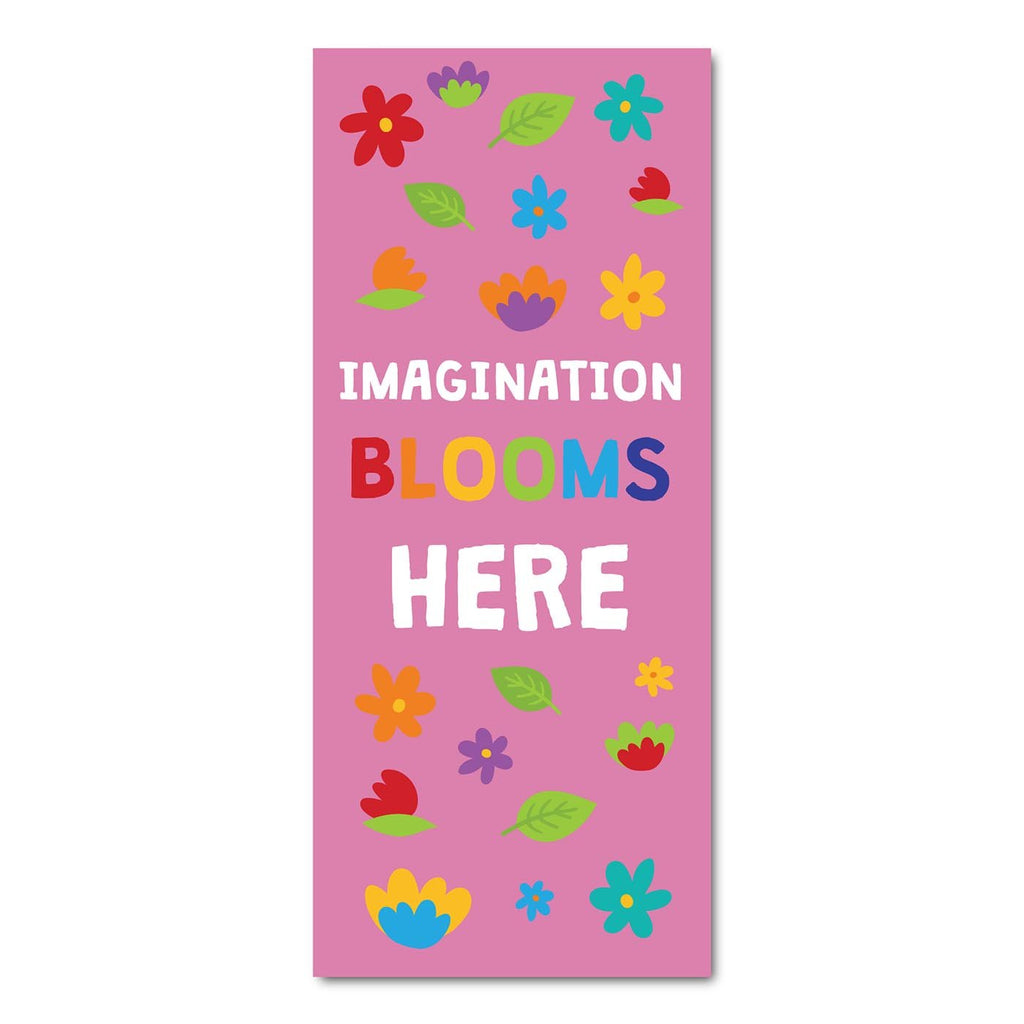 Classroom Door Decoration Kit - Imagination Blooms Here Printable Digital Library Sproutbrite 