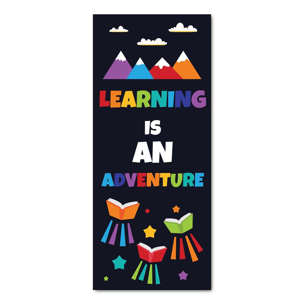 Classroom Door Decoration Kit - Learning is an Adventure Printable Digital Library Sproutbrite 