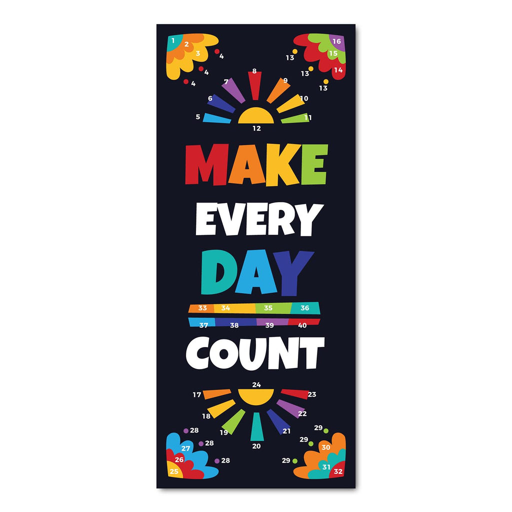 Classroom Door Decoration Kit - Make Every Day Count Printable Digital Library Sproutbrite 