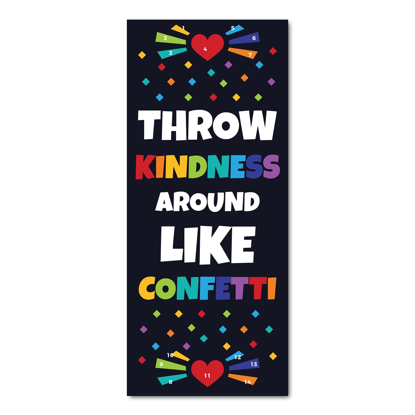 DIY Confetti Bookmark Kit - The Confetti Bar