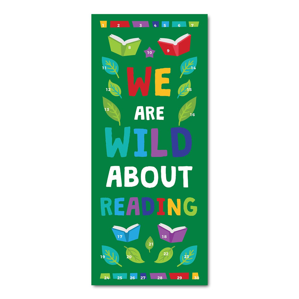 Classroom Door Decoration Kit - We are Wild About Reading Printable Digital Library Sproutbrite 