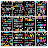 Classroom Posters Blackboard Theme Bundle 12 - Print Your Own Printable Digital Library Sproutbrite 