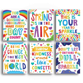 Classroom School Posters for Preschool Kindergarten Elementary and Middle School Daycares 6 Posters - Print Your Own Printable Digital Library Sproutbrite 