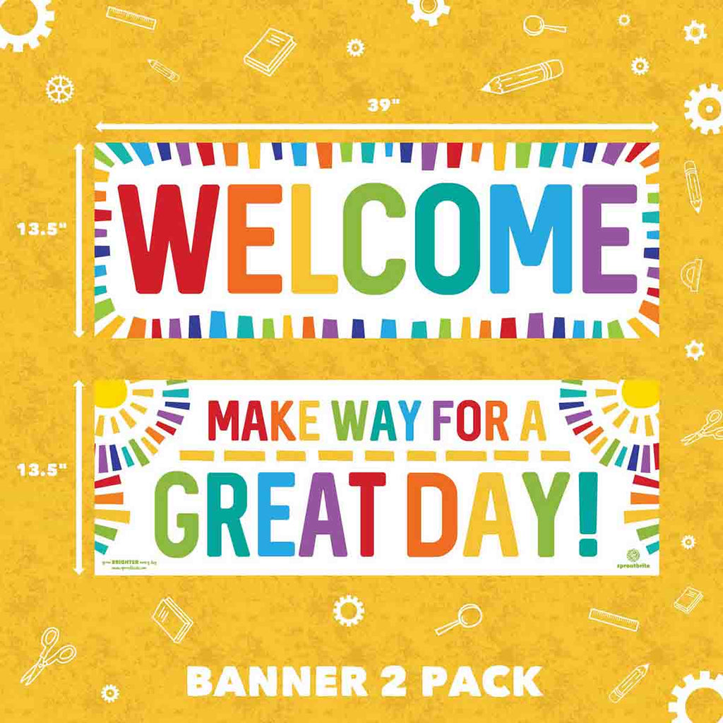 Classroom Welcome Make Way for a Great Day Classroom Decorations Sproutbrite 