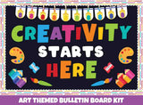 Creativity Starts Here - Print Your Own Bulletin Board Printable Digital Library Sproutbrite 