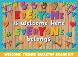 Everyone is Welcome Here Everyone Belongs - Print Your Own Bulletin Board Printable Digital Library Sproutbrite 