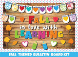 Fall in Love With Learning - Print Your Own Bulletin Board Printable Digital Library Sproutbrite 
