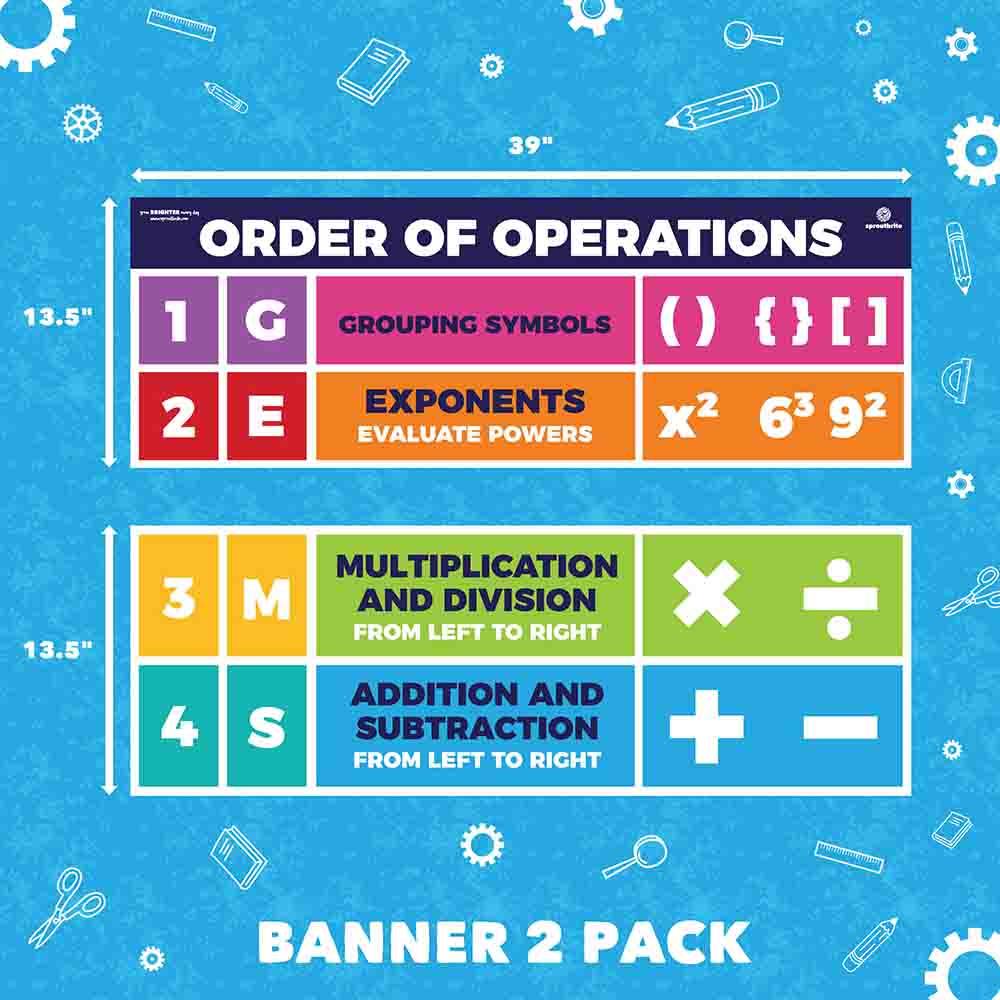 GEMS - Order of Operations Math Sproutbrite 