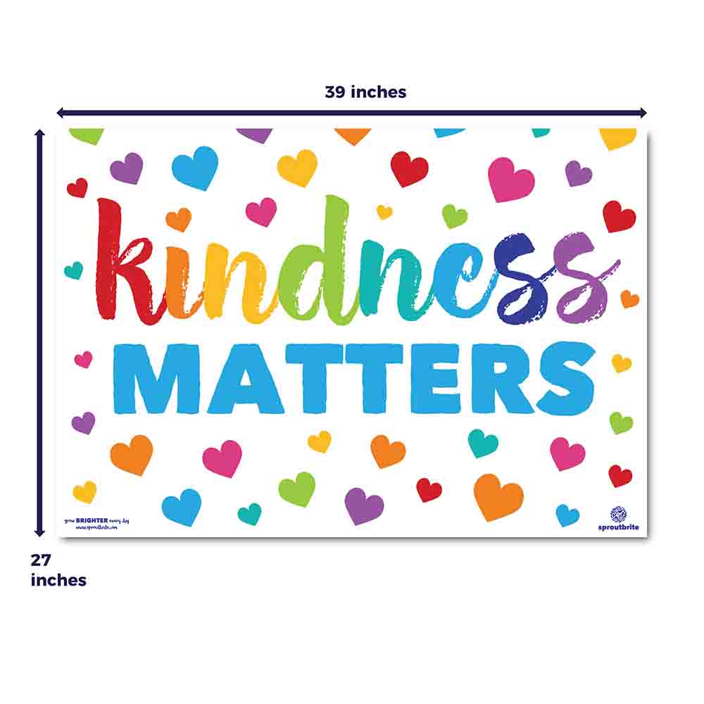 Kindness Matters Classroom Posters Classroom Decorations Sproutbrite 