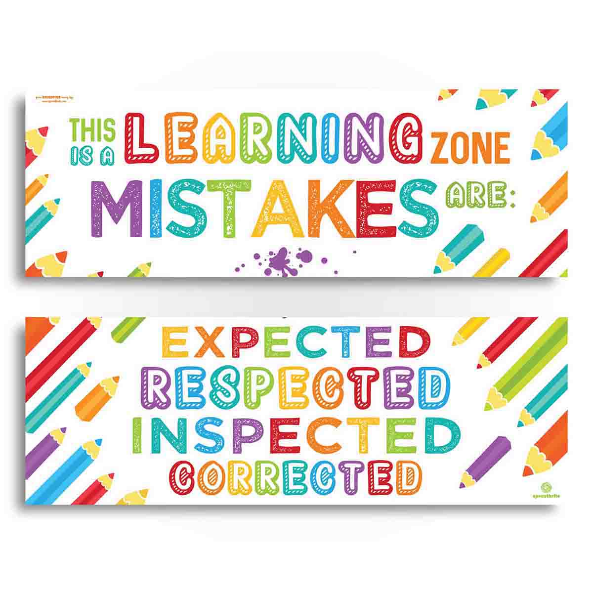 Learning Zone Wall Banner – Sproutbrite