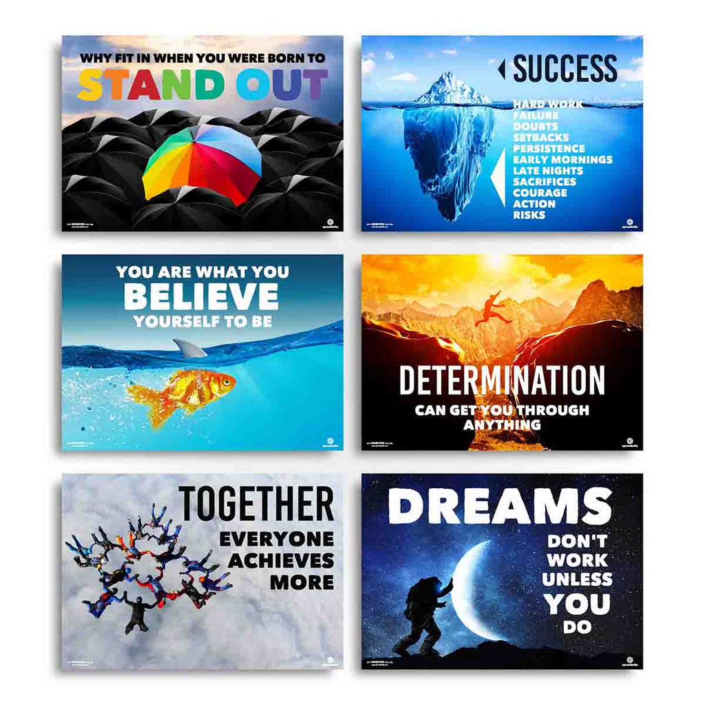 Middle & High School Poster Pack 1 Classroom Decorations Sproutbrite 