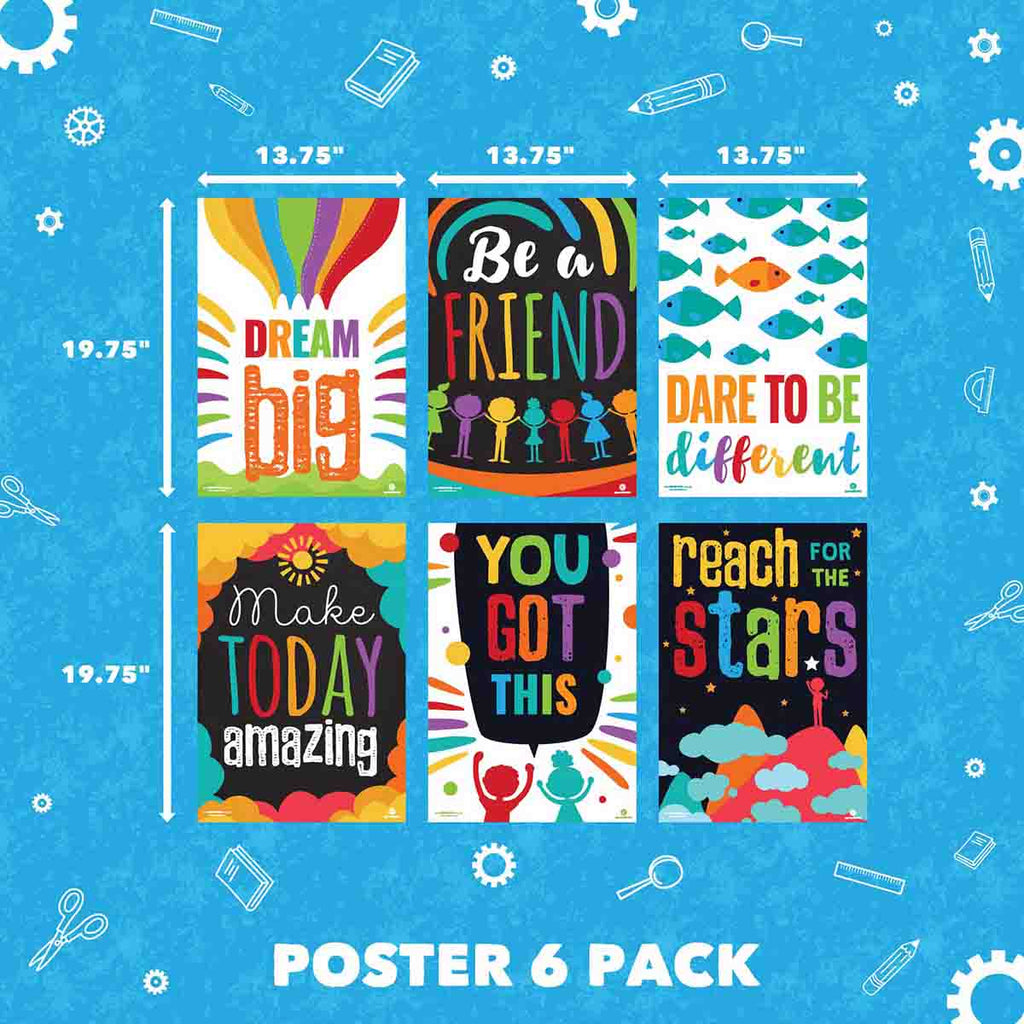 Motivational Short Quotes Poster Pack Classroom Decorations Sproutbrite 