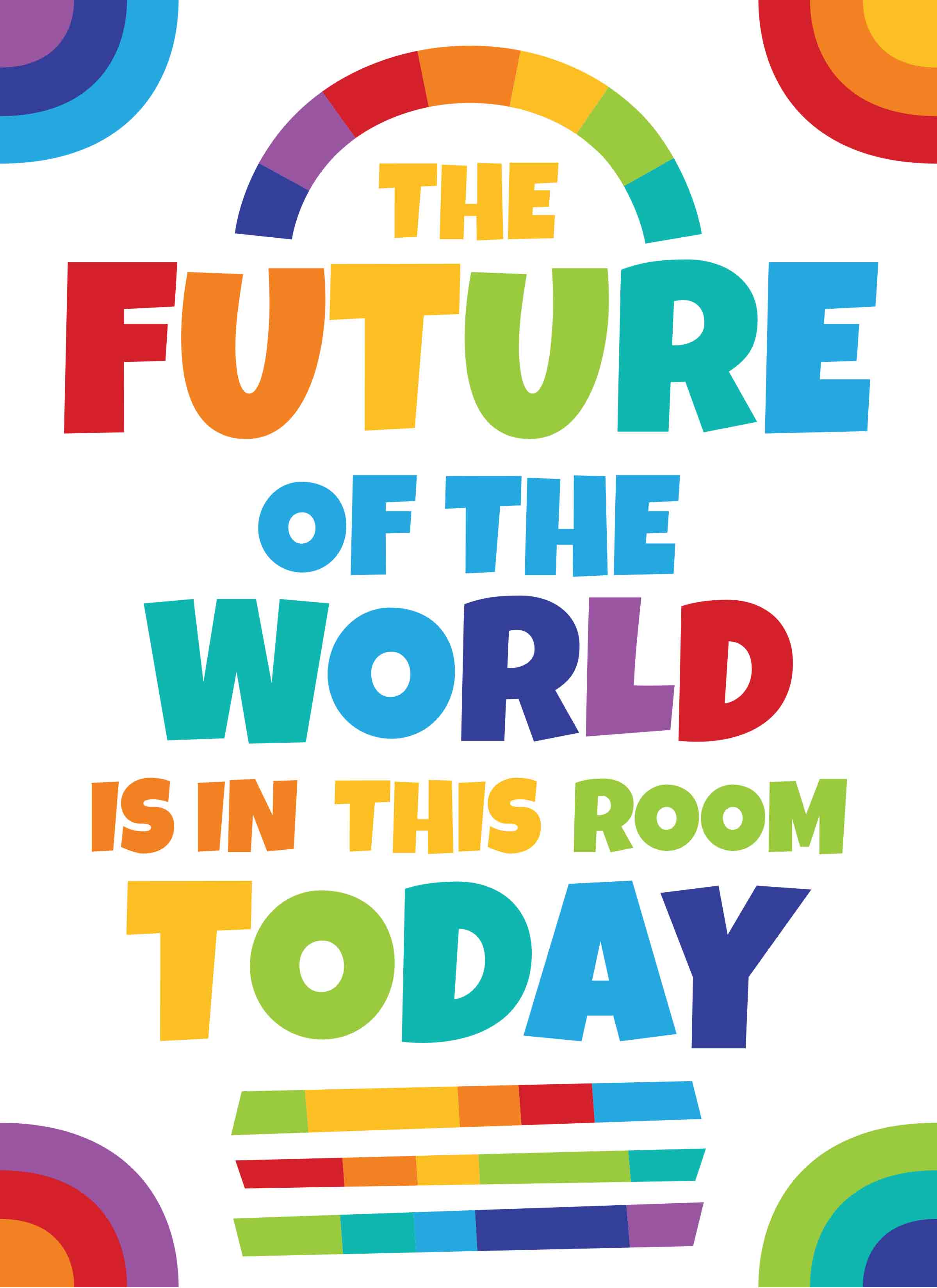 Print Your Posters - The Future of the World is in This Room Today – Sproutbrite