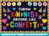 Throw Kindness Around Like Confetti - Print Your Own Bulletin Board Printable Digital Library Sproutbrite 