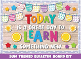 Today is a Great Day to Learn Something New - Print Your Own Bulletin Board Printable Digital Library Sproutbrite 