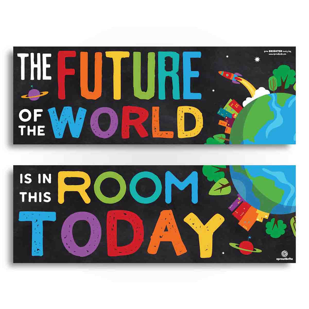 When You Enter This Classroom Banner Pack Classroom Decorations Sproutbrite 