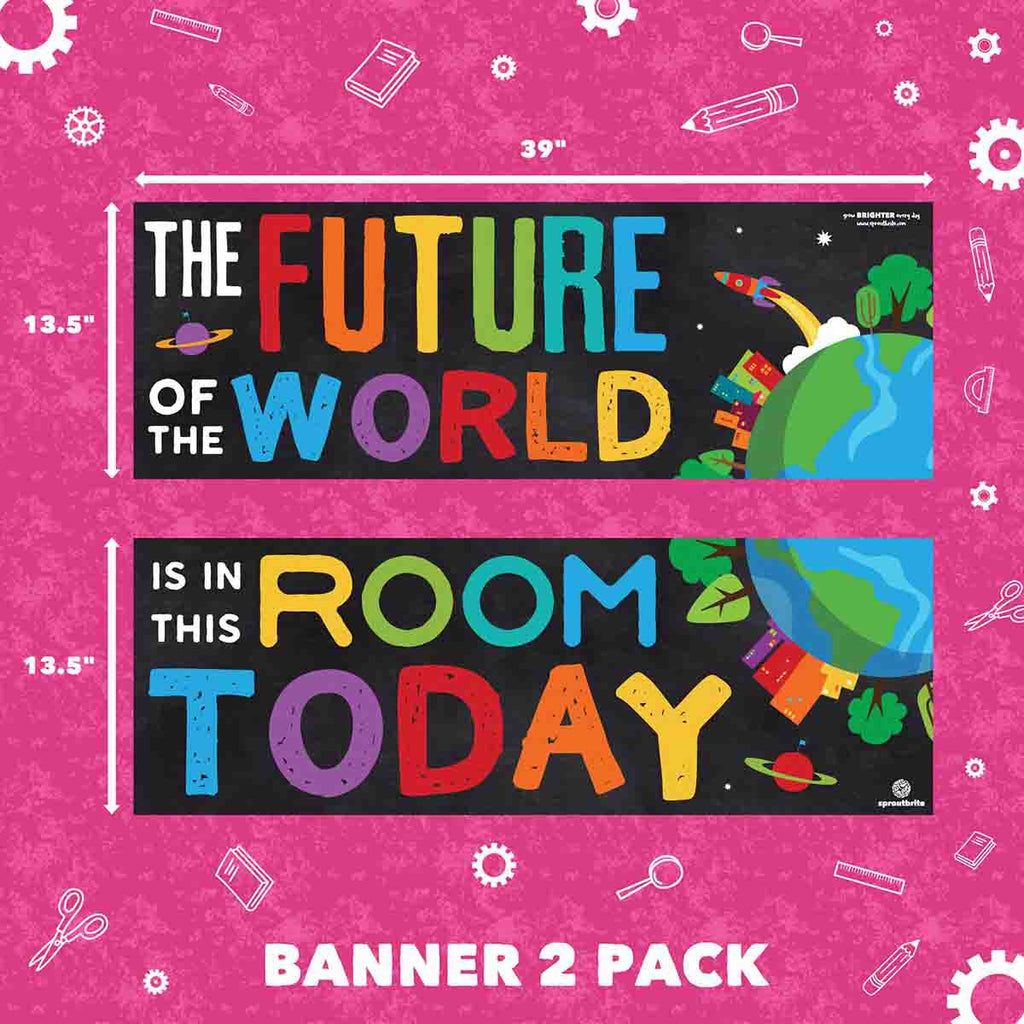 When You Enter This Classroom Banner Pack Classroom Decorations Sproutbrite 