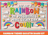You are a Rainbow of Possibilities - Print Your Own Bulletin Board Printable Digital Library Sproutbrite 