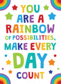 You are a Rainbow of Possibilities - Print Your Own Posters Printable Digital Library Sproutbrite 